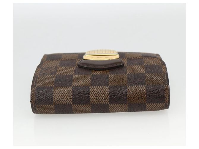 LOUIS VUITTON Cartera Joy Bifold Damier Ebene N60034 LV Auth bs34321 - vista 5