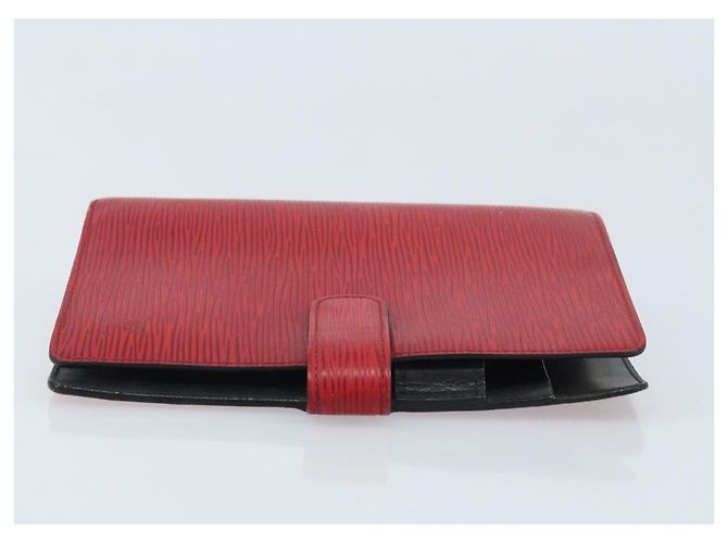 CUBIERTA DE AGENDA MM LOUIS VUITTON Epi Roja R20047 LV Auth mr2194 - vista 3