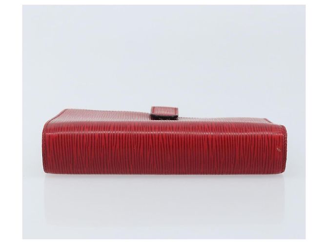 CUBIERTA DE AGENDA MM LOUIS VUITTON Epi Roja R20047 LV Auth mr2194 - vista 4