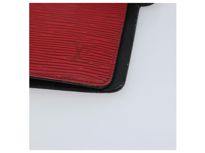 CUBIERTA DE AGENDA MM LOUIS VUITTON Epi Roja R20047 LV Auth mr2194 - vista 7