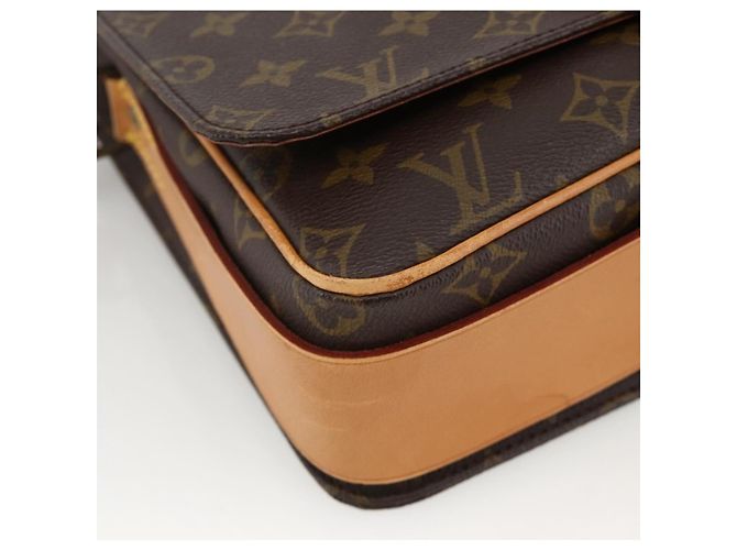 LOUIS VUITTON Borsa a Spalla Monogram Cartouchiere GM M51252 LV Auth 174321A Monogramma - vista 15