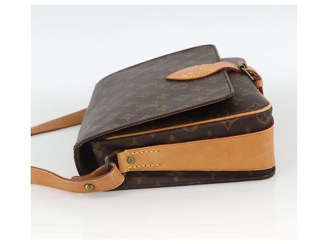 LOUIS VUITTON Borsa a Spalla Monogram Cartouchiere GM M51252 LV Auth 174321A Monogramma - vista 3
