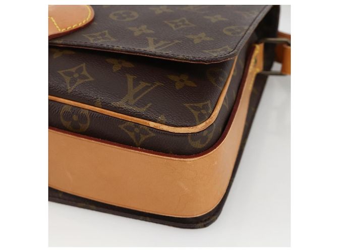 LOUIS VUITTON Borsa a Spalla Monogram Cartouchiere GM M51252 LV Auth 174321A Monogramma - vista 8