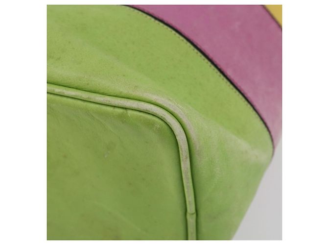 Céline Schultertasche aus Leder in mehrfarbigem Silber authentisch ARZ906 Mehrfarben - Ansicht 15