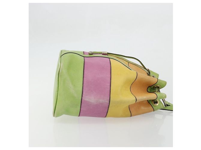 Céline Schultertasche aus Leder in mehrfarbigem Silber authentisch ARZ906 Mehrfarben - Ansicht 3