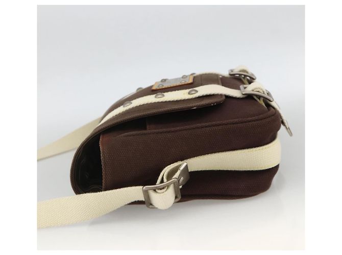 LOUIS VUITTON Antigua Buzzus PM Borsa a Spalla Marrone M40080 LV Auth ka3449A - vista 3