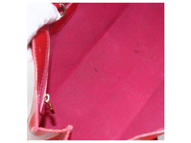 LOUIS VUITTON Borsa a Mano Wilshire PM Monogram Vernis Rose Pop M93643 Auth ARZ840 Rosa - vista 11