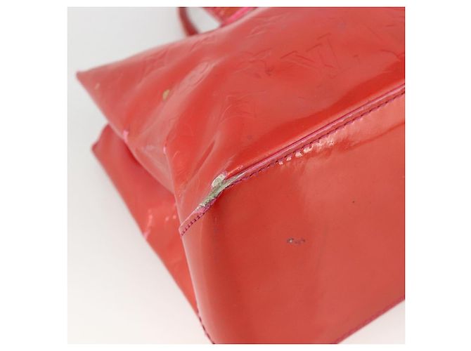 LOUIS VUITTON Borsa a Mano Wilshire PM Monogram Vernis Rose Pop M93643 Auth ARZ840 Rosa - vista 14