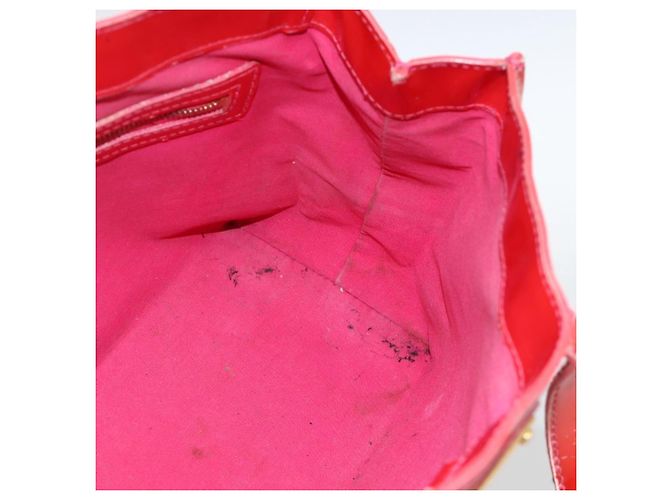 LOUIS VUITTON Borsa a Mano Wilshire PM Monogram Vernis Rose Pop M93643 Auth ARZ840 Rosa - vista 19
