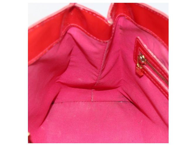 LOUIS VUITTON Borsa a Mano Wilshire PM Monogram Vernis Rose Pop M93643 Auth ARZ840 Rosa - vista 20