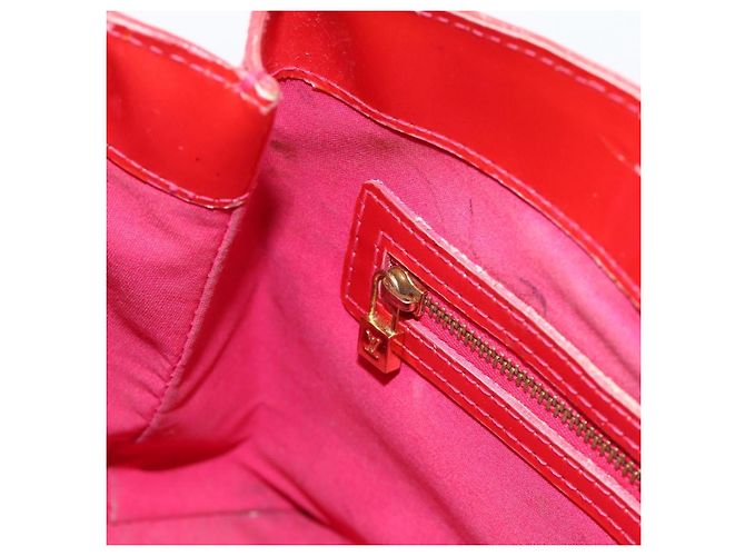 LOUIS VUITTON Borsa a Mano Wilshire PM Monogram Vernis Rose Pop M93643 Auth ARZ840 Rosa - vista 21