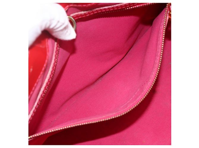 LOUIS VUITTON Borsa a Mano Wilshire PM Monogram Vernis Rose Pop M93643 Auth ARZ840 Rosa - vista 22