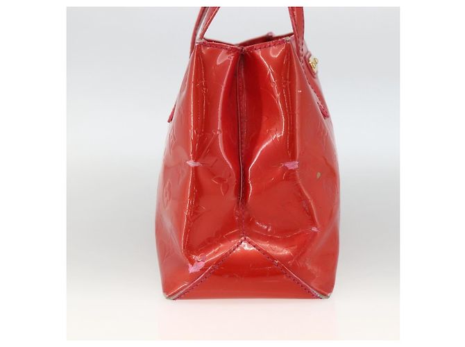 LOUIS VUITTON Borsa a Mano Wilshire PM Monogram Vernis Rose Pop M93643 Auth ARZ840 Rosa - vista 3