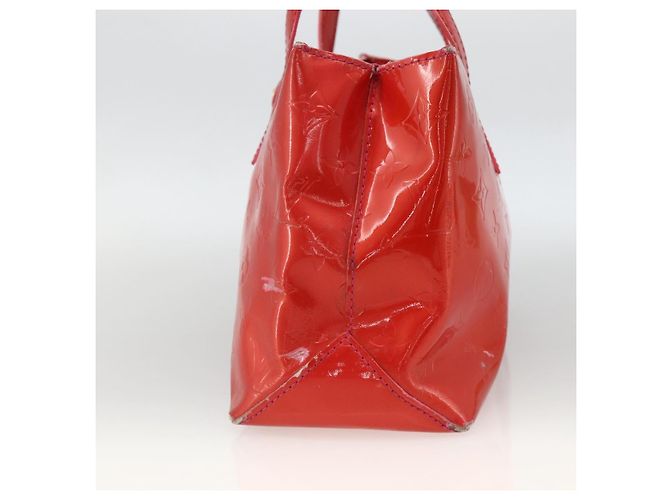 LOUIS VUITTON Borsa a Mano Wilshire PM Monogram Vernis Rose Pop M93643 Auth ARZ840 Rosa - vista 4