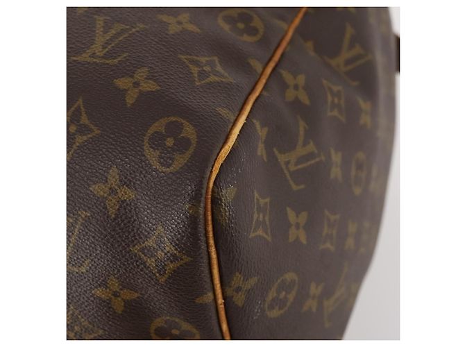 LOUIS VUITTON Borsa Boston Monogram Keepall 50 M41426 LV Auth BSZ706 Monogramma - vista 14