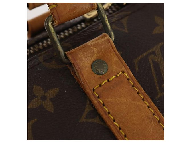 LOUIS VUITTON Borsa Boston Monogram Keepall 50 M41426 LV Auth BSZ706 Monogramma - vista 18