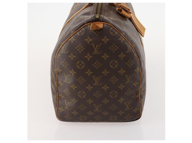 LOUIS VUITTON Borsa Boston Monogram Keepall 50 M41426 LV Auth BSZ706 Monogramma - vista 4