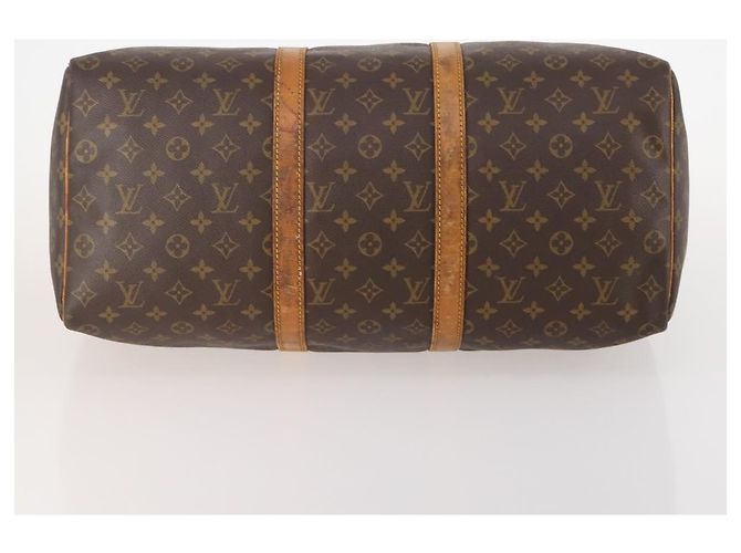 LOUIS VUITTON Borsa Boston Monogram Keepall 50 M41426 LV Auth BSZ706 Monogramma - vista 5