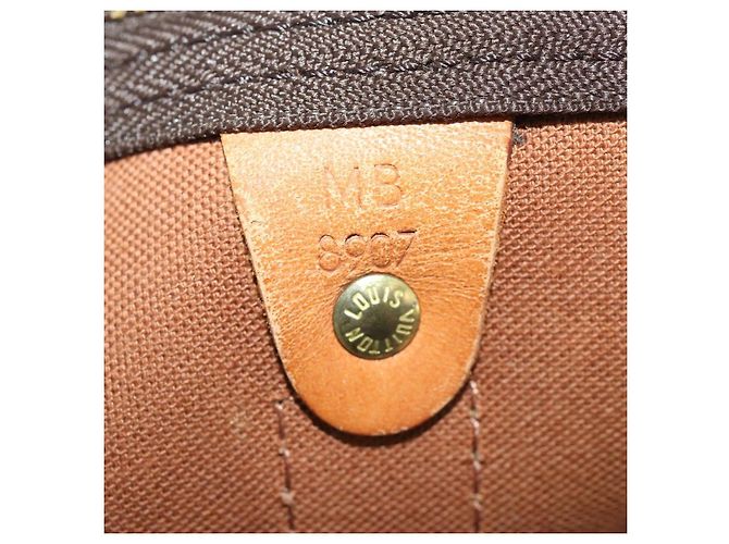 LOUIS VUITTON Borsa Boston Monogram Keepall 50 M41426 Auth LV am10987 Monogramma - vista 12