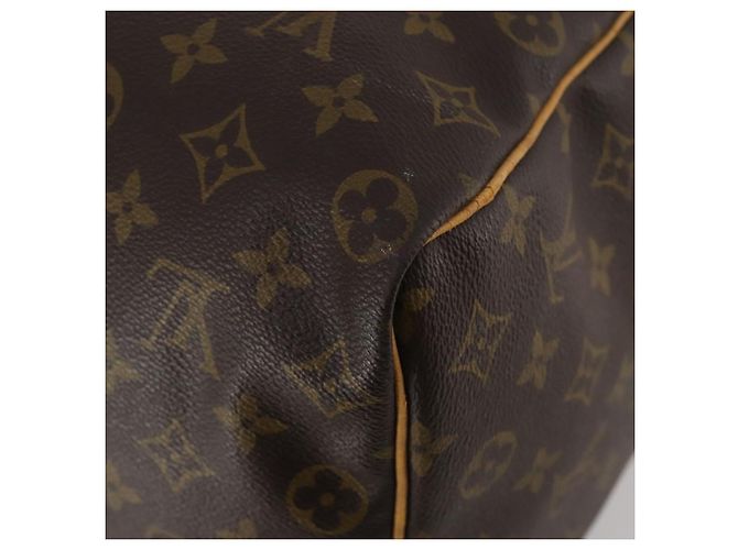 LOUIS VUITTON Borsa Boston Monogram Keepall 50 M41426 Auth LV am10987 Monogramma - vista 16