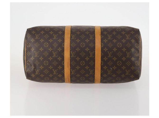 LOUIS VUITTON Borsa Boston Monogram Keepall 50 M41426 Auth LV am10987 Monogramma - vista 5