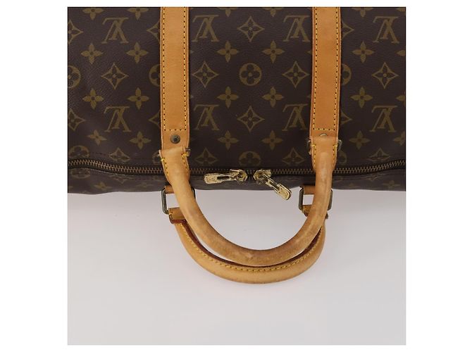 LOUIS VUITTON Borsa Boston Monogram Keepall 50 M41426 Auth LV am10987 Monogramma - vista 7