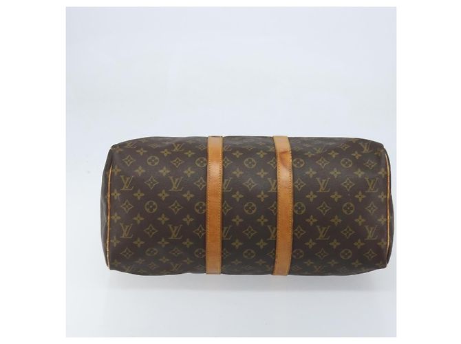 LOUIS VUITTON Borsa Boston Monogram Keepall 45 M41428 LV Auth 171950 Monogramma - vista 5