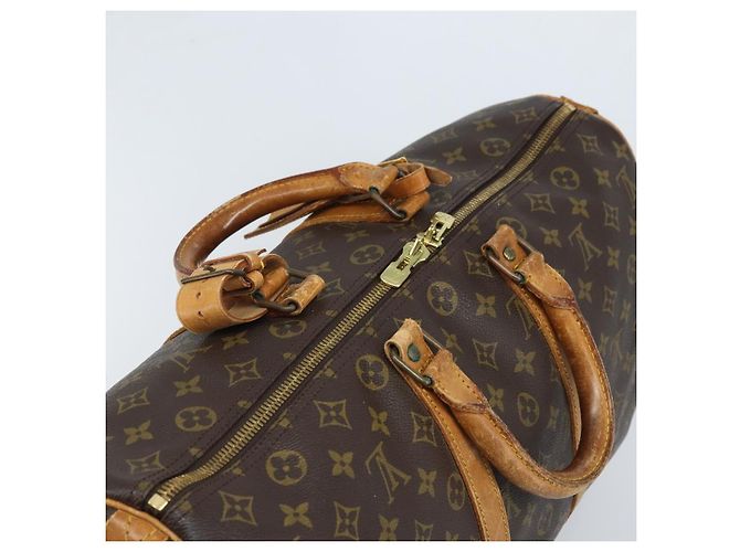 LOUIS VUITTON Borsa Boston Monogram Keepall 45 M41428 LV Auth 171950 Monogramma - vista 6