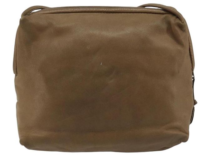 LOEWE Borsa a Spalla Anagram Pelle Marrone Auth 166780 - vista 2
