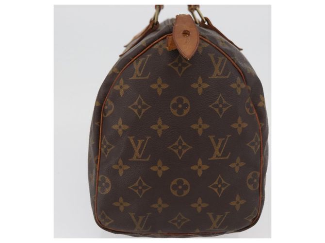 LOUIS VUITTON Borsa a Mano Monogram Speedy 30 M41526 Auth LV BAZ543 Monogramma - vista 4
