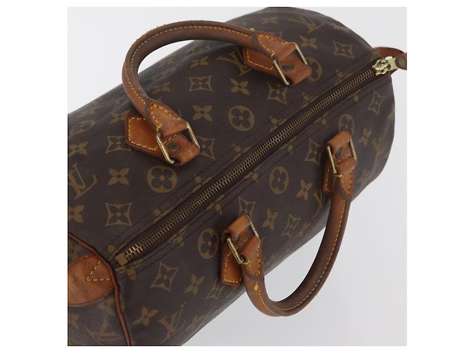 LOUIS VUITTON Borsa a Mano Monogram Speedy 30 M41526 Auth LV BAZ543 Monogramma - vista 7