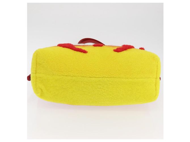 LOEWE - Studio Ghibli Castello Errante di Howl Clutch Flamenco XL Rosso Auth 167173SM - vista 5