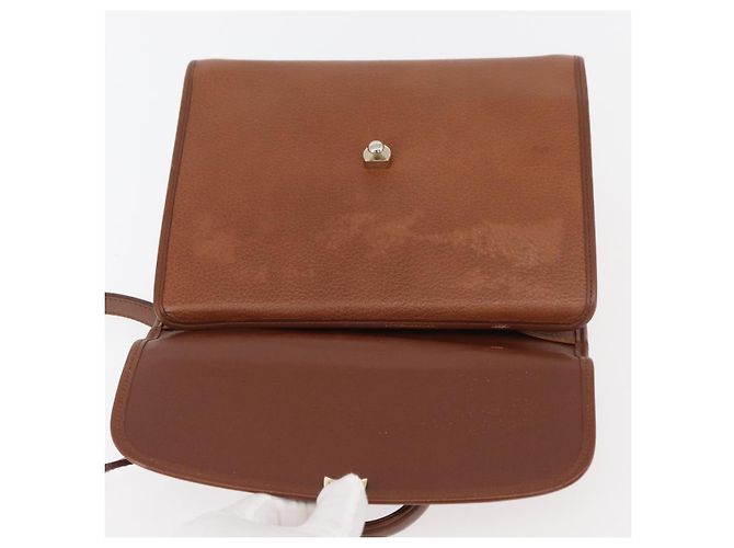 Borsa a mano Burberry in pelle 2 vie marrone argento autentica mr2205 - vista 11