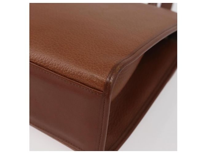 Borsa a mano Burberry in pelle 2 vie marrone argento autentica mr2205 - vista 17