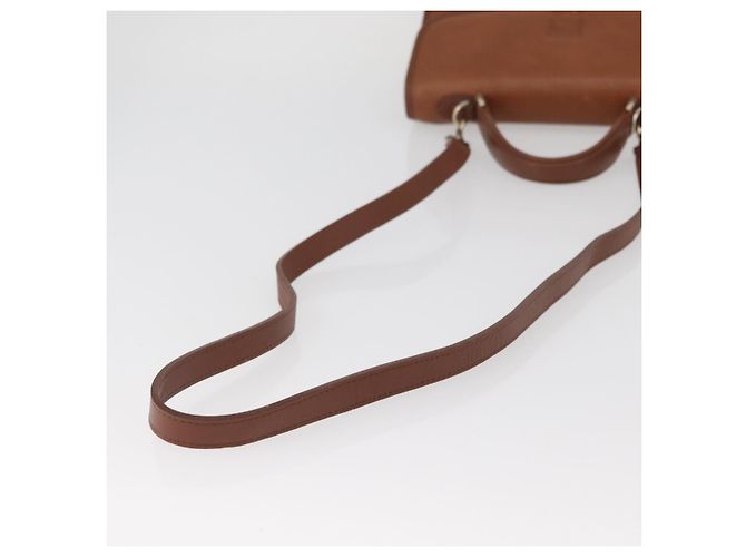 Borsa a mano Burberry in pelle 2 vie marrone argento autentica mr2205 - vista 9