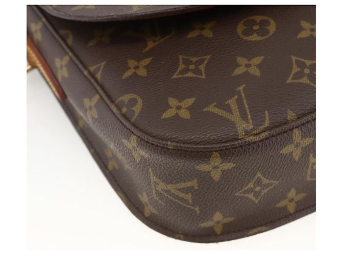 LOUIS VUITTON Bolsa de Ombro Monogram Saint Cloud GM M51242 LV Auth BAZ011 Monograma - vista 16