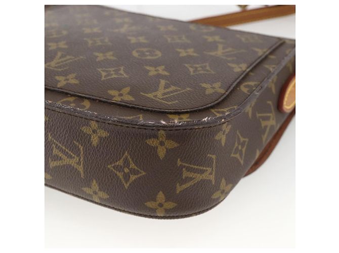 LOUIS VUITTON Bolsa de Ombro Monogram Saint Cloud GM M51242 LV Auth BAZ011 Monograma - vista 17