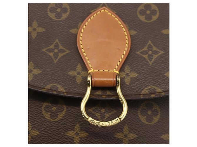 LOUIS VUITTON Bolsa de Ombro Monogram Saint Cloud GM M51242 LV Auth BAZ011 Monograma - vista 18
