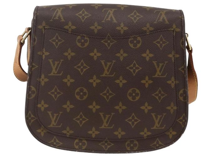 LOUIS VUITTON Bolsa de Ombro Monogram Saint Cloud GM M51242 LV Auth BAZ011 Monograma - vista 2