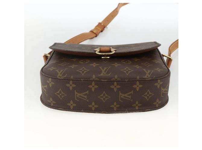 LOUIS VUITTON Bolsa de Ombro Monogram Saint Cloud GM M51242 LV Auth BAZ011 Monograma - vista 5