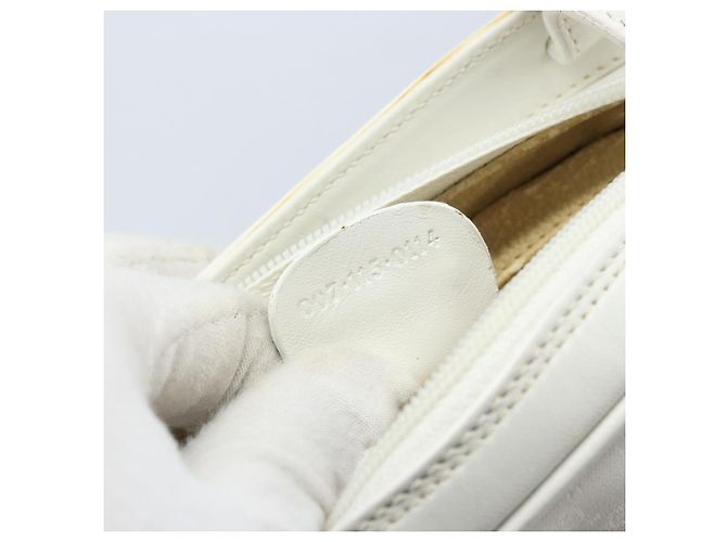 Gucci Borsa a Spalla Micro GG Supreme PVC Bianco Oro 007 115 0114 Auth AMZ052 D'oro - vista 12