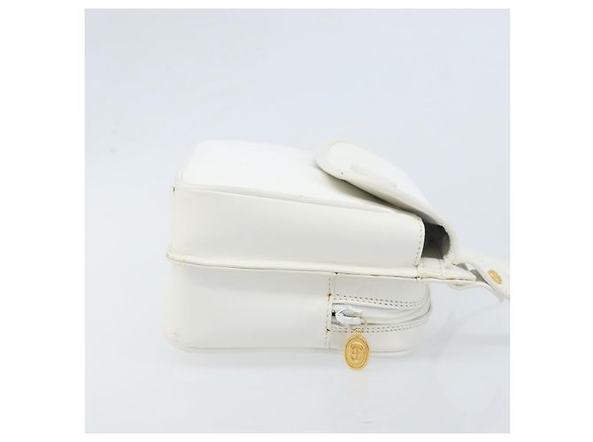 Gucci Borsa a Spalla Micro GG Supreme PVC Bianco Oro 007 115 0114 Auth AMZ052 D'oro - vista 3