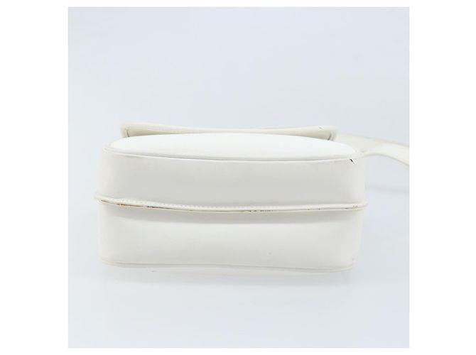 Gucci Borsa a Spalla Micro GG Supreme PVC Bianco Oro 007 115 0114 Auth AMZ052 D'oro - vista 5