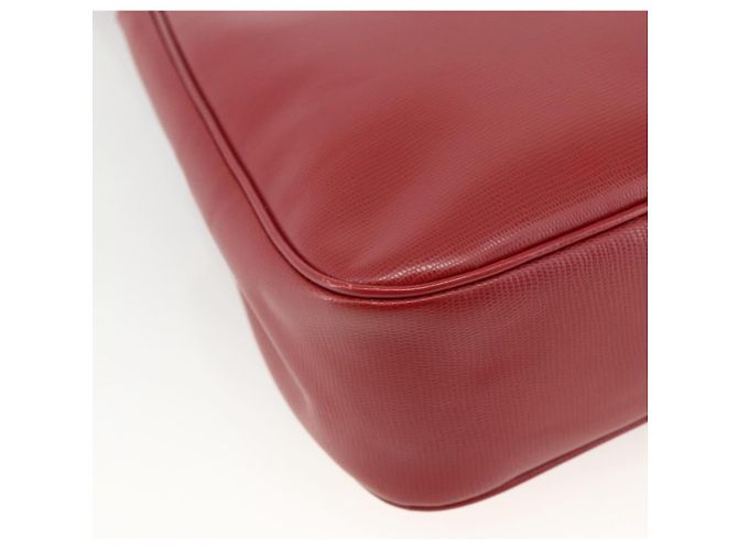 Céline Borsa Tote Circle in pelle oro bordeaux Auth SW2245A D'oro Bordò - vista 15