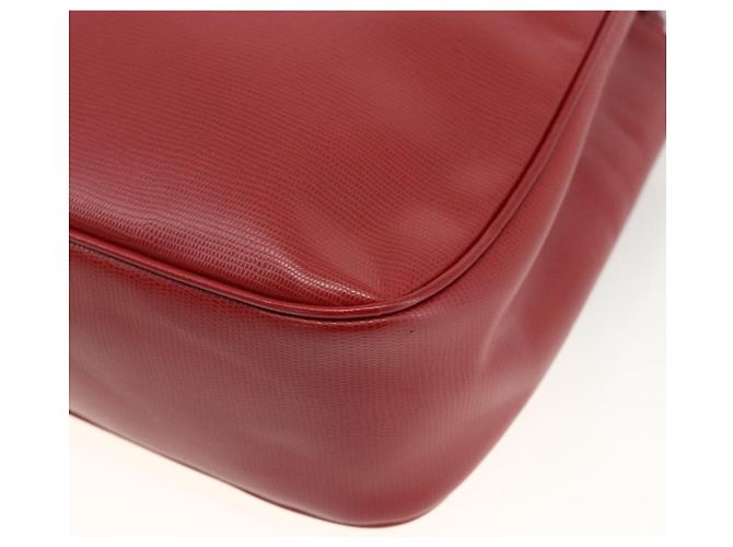 Céline Borsa Tote Circle in pelle oro bordeaux Auth SW2245A D'oro Bordò - vista 16