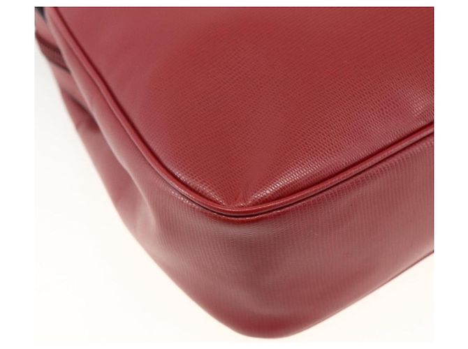 Céline Borsa Tote Circle in pelle oro bordeaux Auth SW2245A D'oro Bordò - vista 17