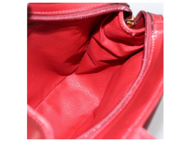 Céline Borsa Tote Circle in pelle oro bordeaux Auth SW2245A D'oro Bordò - vista 18