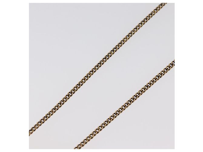 Collar BALENCIAGA de metal dorado Auth am11164V - vista 14