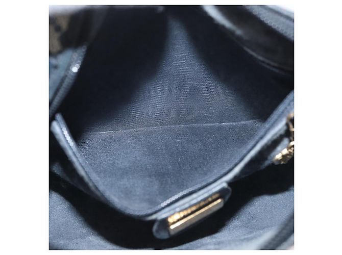 Gucci Borsa a Spalla GG Supreme in PVC Navy Gold 007 58 0093 Auth SW2206 D'oro Blu navy - vista 21