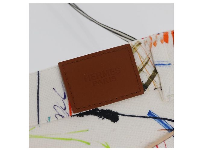 Hermès HERMES Short Pants 36 Multicolor Silver Auth YKZ632M Silvery Multiple colors - view 11